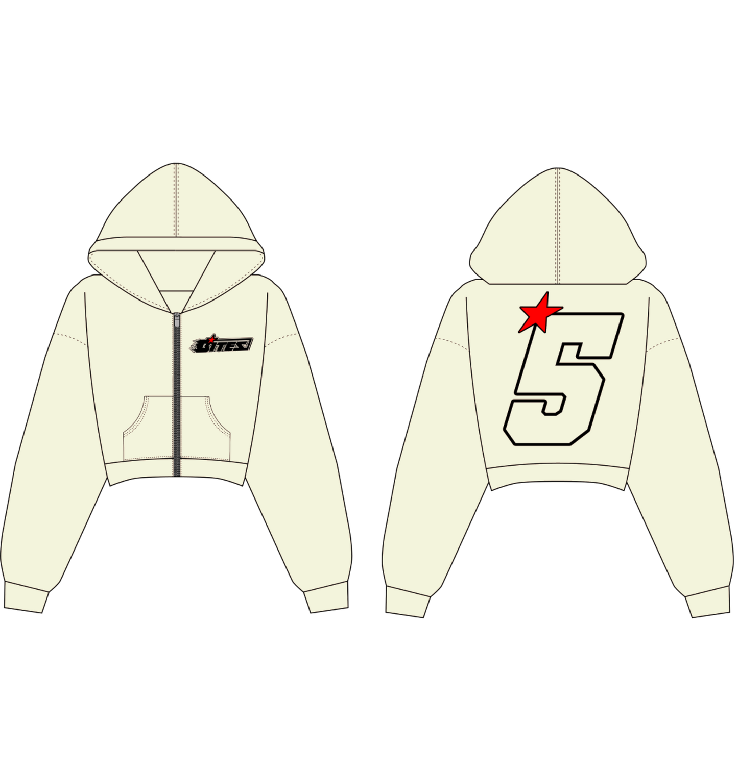 Women’s Cropped Hoodie
