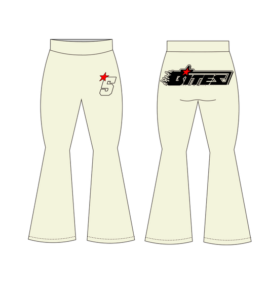 BITES Off White Flares